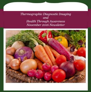 November 2016 Newsletter - Eating Seasonally