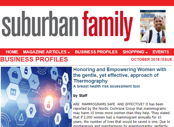 Sneak Peek of Suburban Family Magazine Article